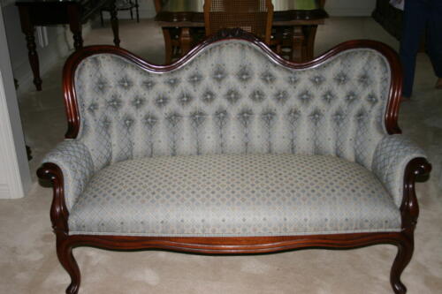 Antique Settee-After